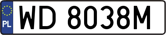 WD8038M