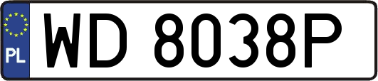 WD8038P