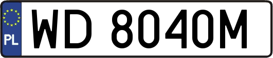 WD8040M