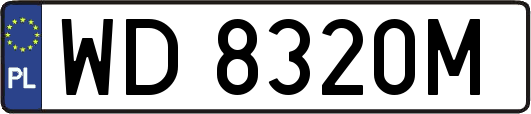 WD8320M