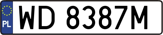 WD8387M
