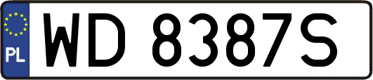WD8387S
