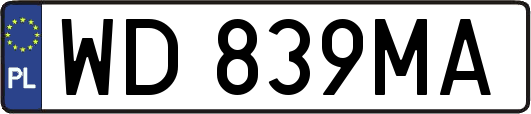 WD839MA
