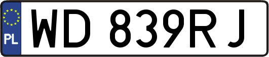WD839RJ