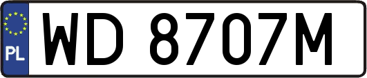 WD8707M