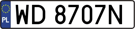 WD8707N