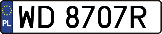 WD8707R