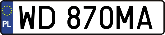 WD870MA