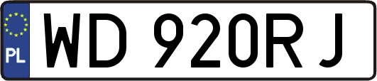 WD920RJ