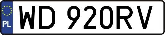 WD920RV