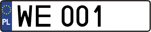 WE001