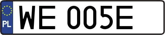 WE005E