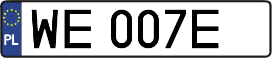 WE007E