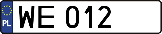 WE012