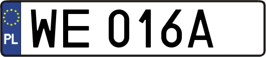 WE016A