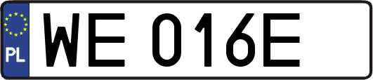 WE016E