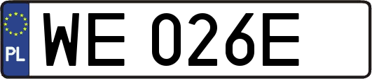 WE026E