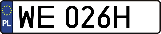 WE026H