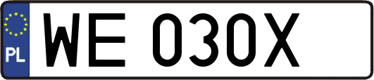 WE030X
