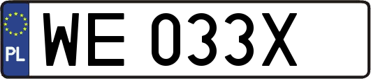 WE033X