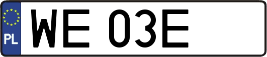 WE03E