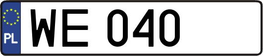 WE040