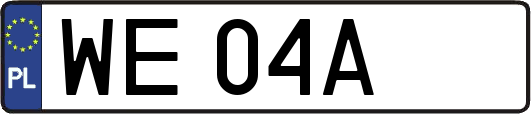 WE04A