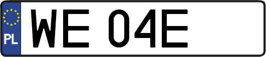 WE04E