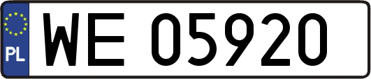 WE05920