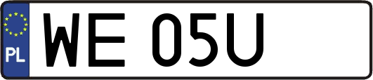 WE05U