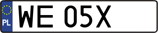WE05X