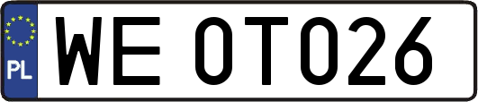 WE0T026