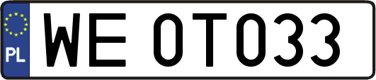 WE0T033