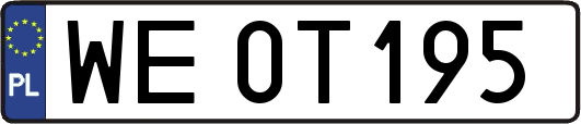 WE0T195