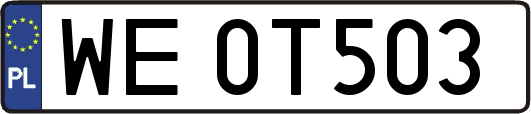 WE0T503