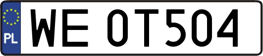 WE0T504