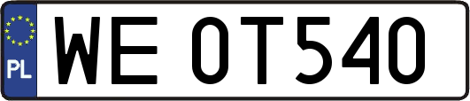 WE0T540