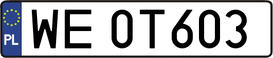 WE0T603