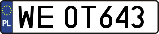 WE0T643