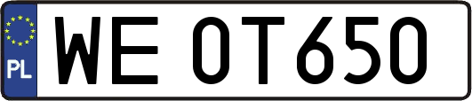 WE0T650