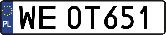 WE0T651