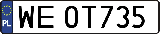 WE0T735