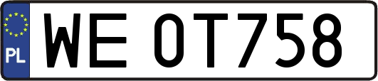 WE0T758