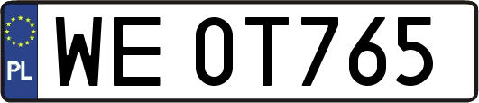 WE0T765