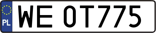 WE0T775