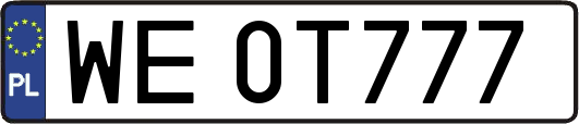 WE0T777