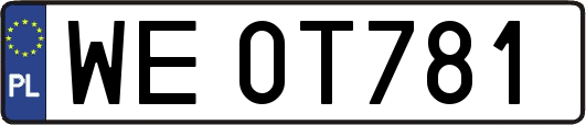WE0T781