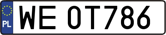 WE0T786