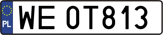 WE0T813