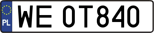 WE0T840